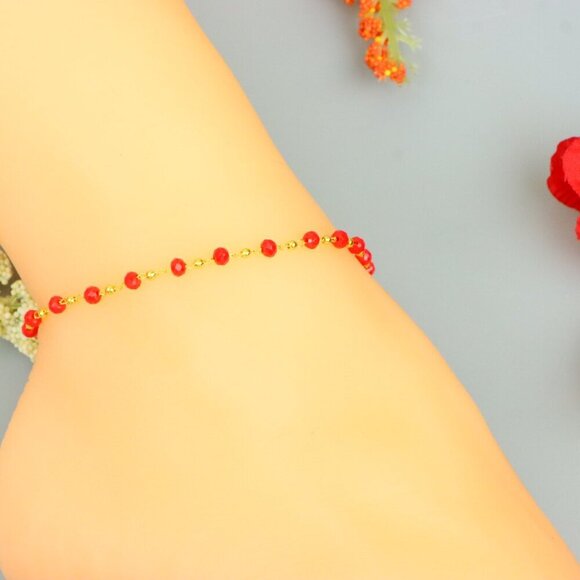 Handmade Anklet – A Stylish Choice for Women, Thoughtful Gift Idea, EVCH1514 - Picture 8 of 10